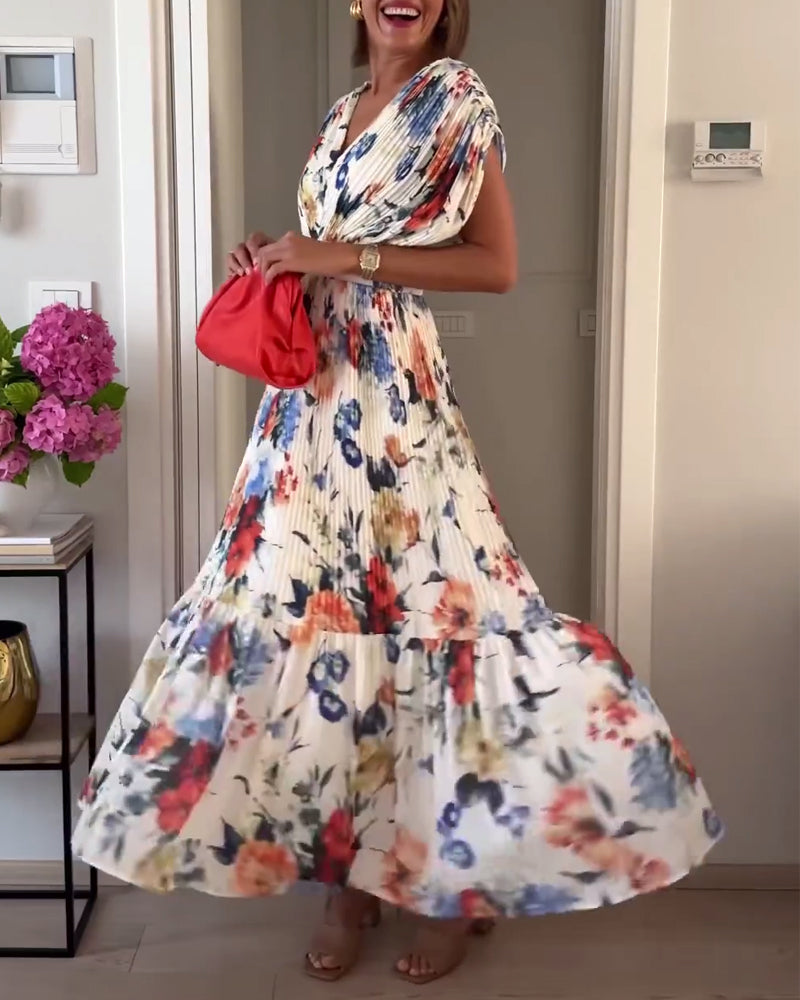 Anivia | Elegant Floral Dress