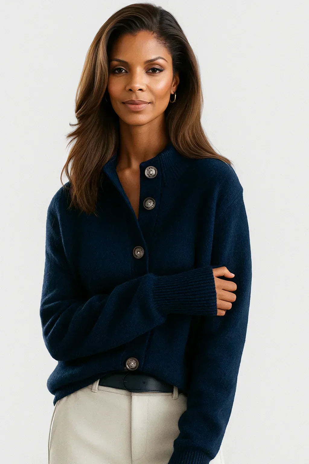 June | Sofia - Button Cardigan