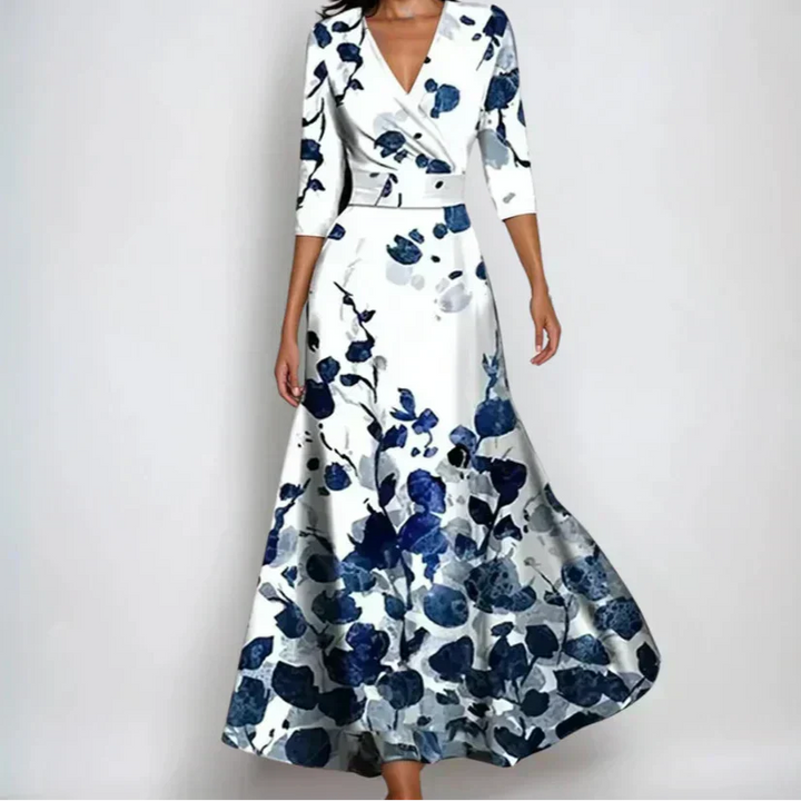 Ahri | Elegant Floral Dress
