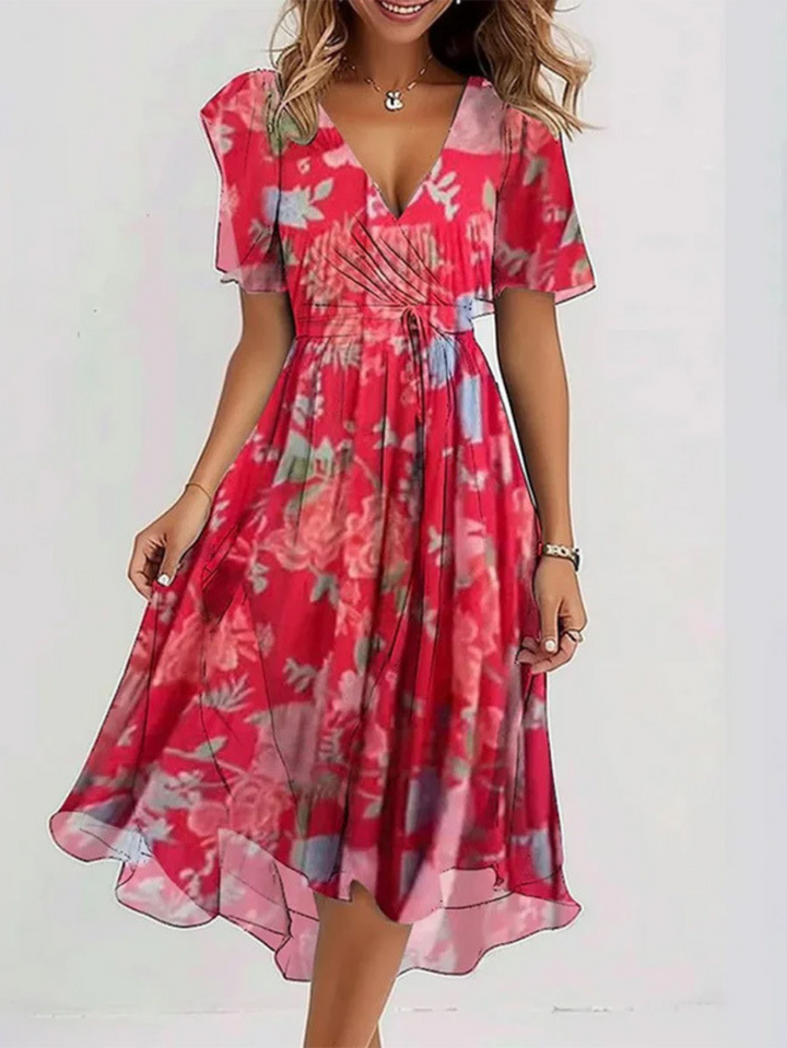 Leona | Summer Dress With Belly Cover