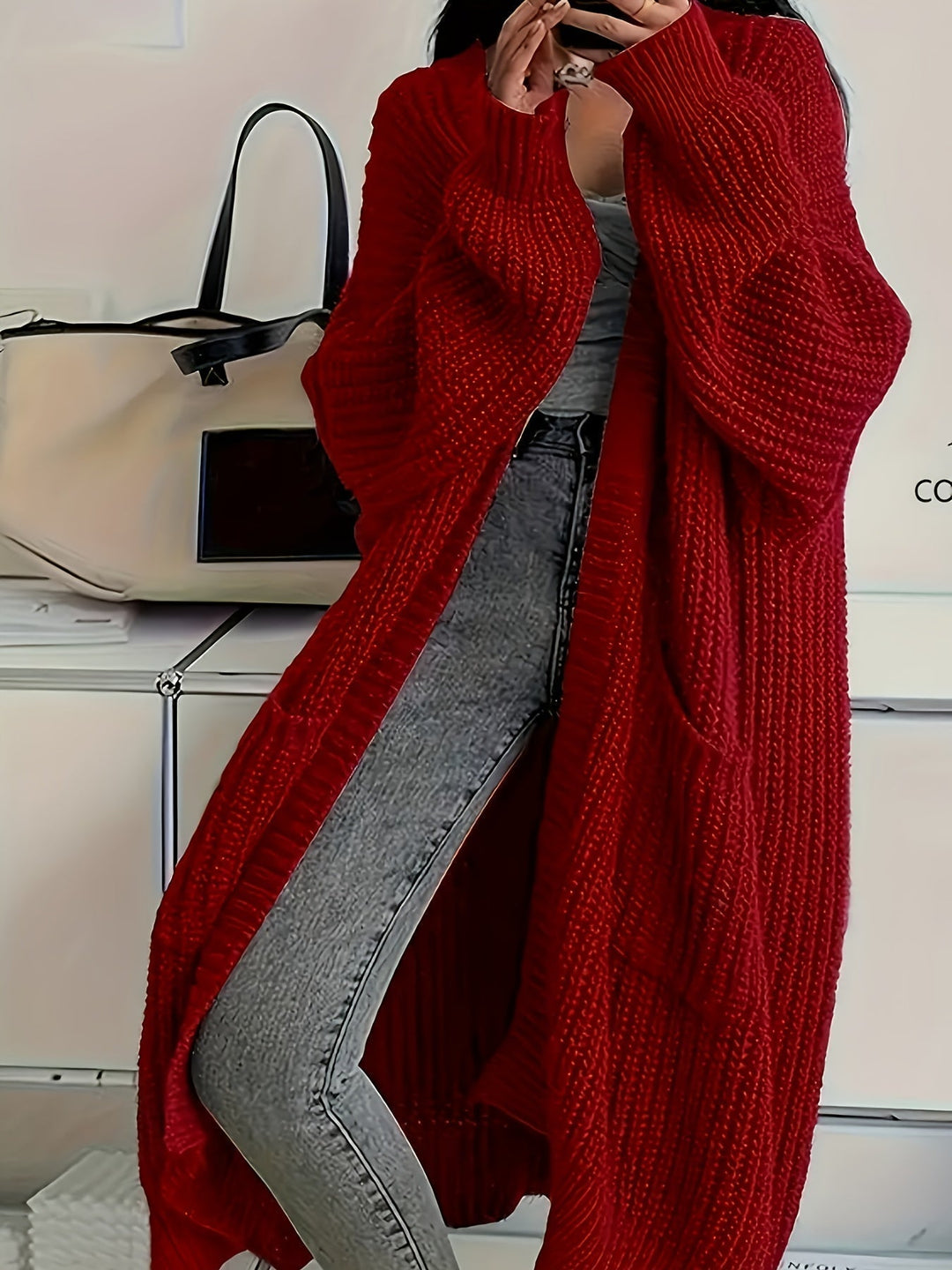 June | Alice | Cozy Confidence Longline Cardigan
