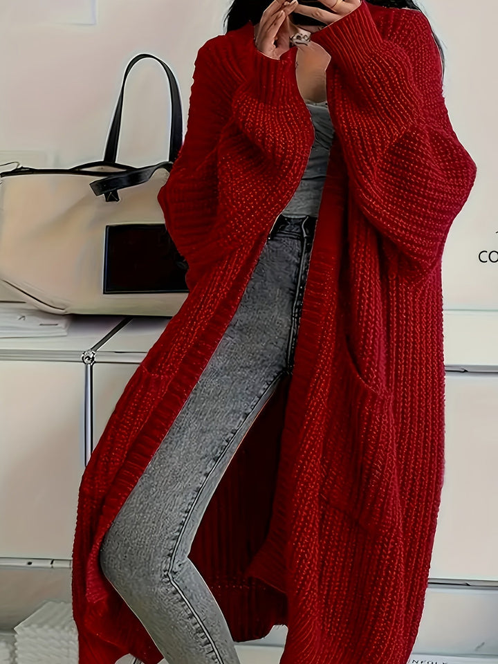 June | Alice | Cozy Confidence Longline Cardigan