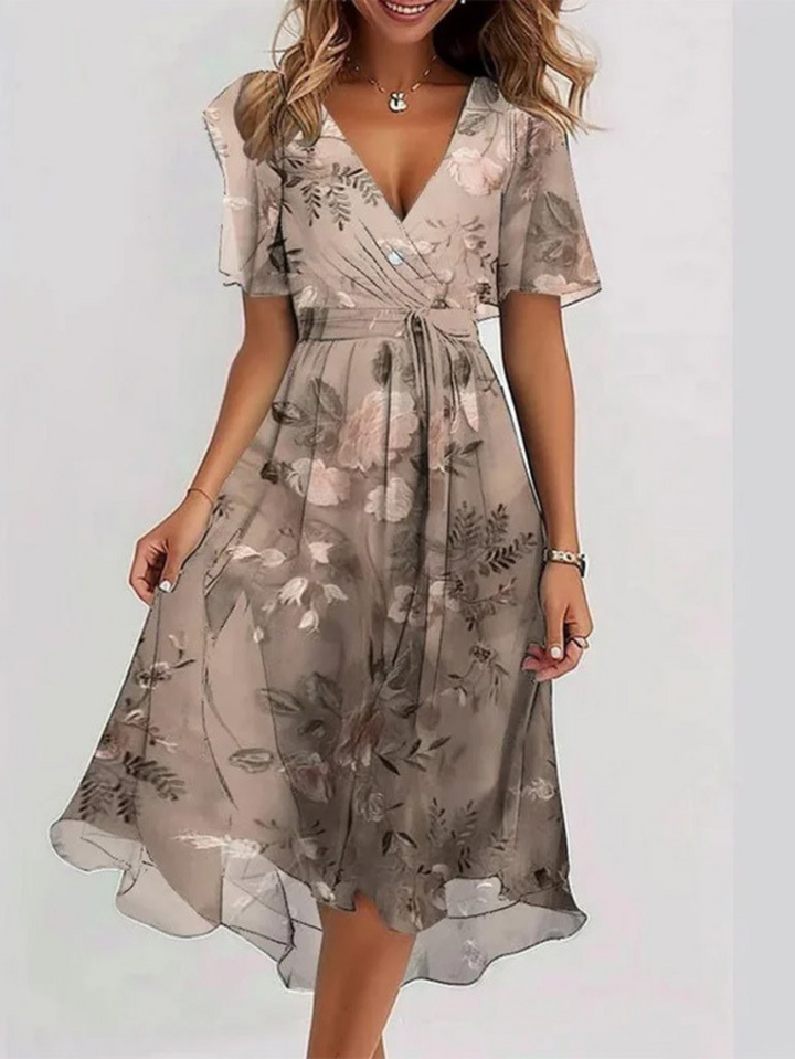 Leona | Summer Dress With Belly Cover