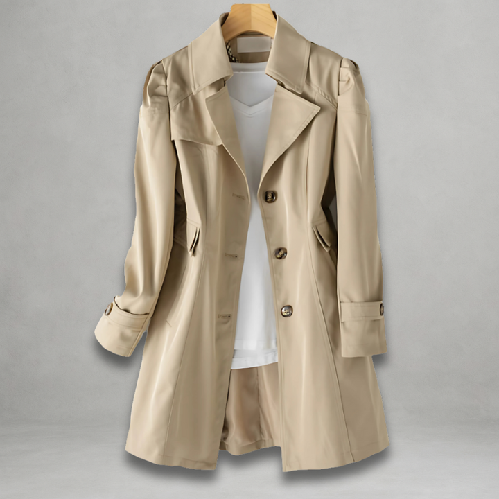 June | Jamie | Elegant Autumn Trench Coat