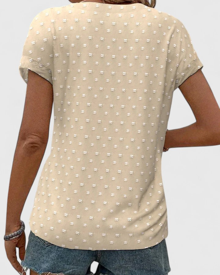 June | Comfortable V-Neck Shirt