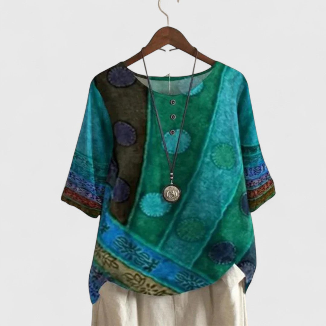 June | Elegant Boho Top