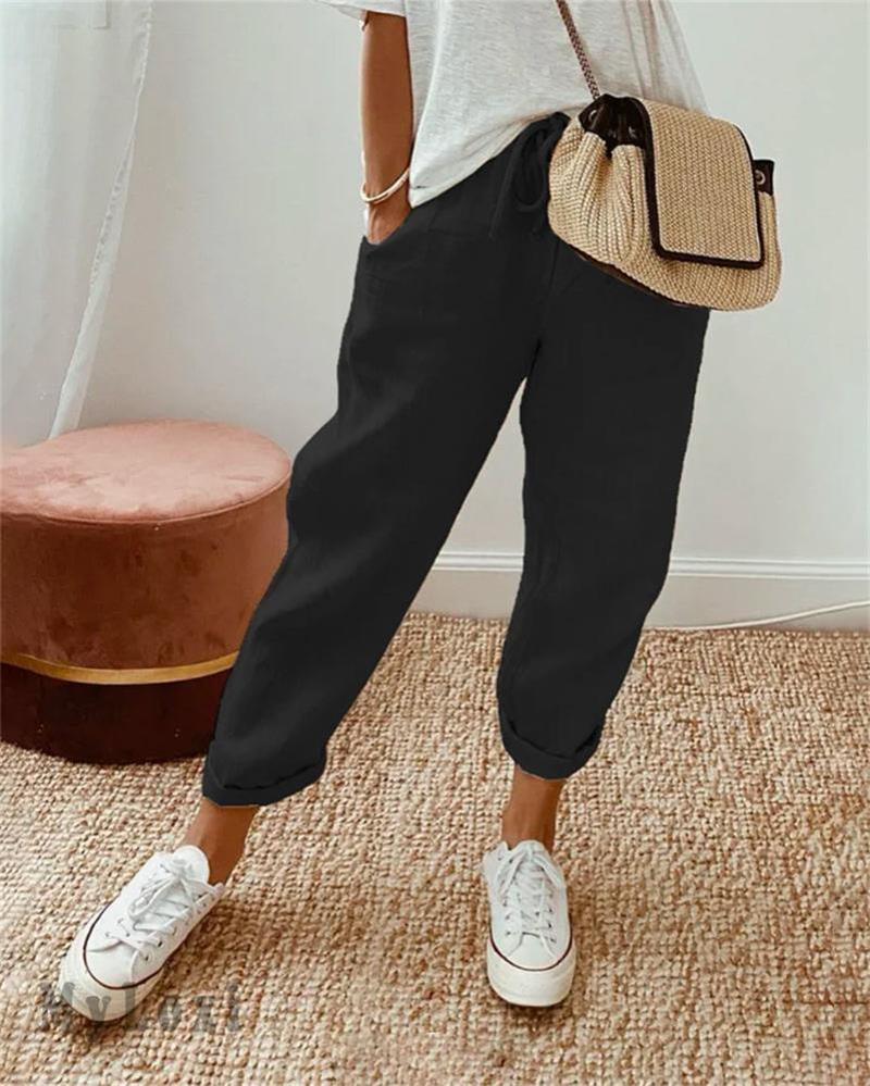 Casvinea | Casual Relaxed Trousers