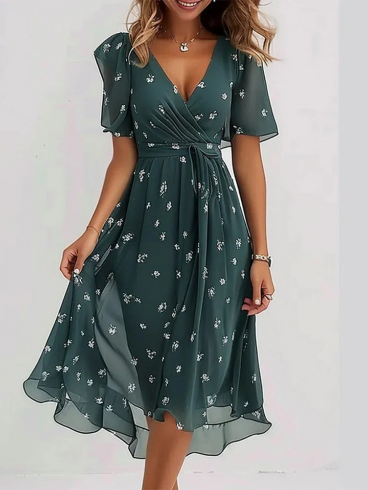 Leona | Summer Dress With Belly Cover