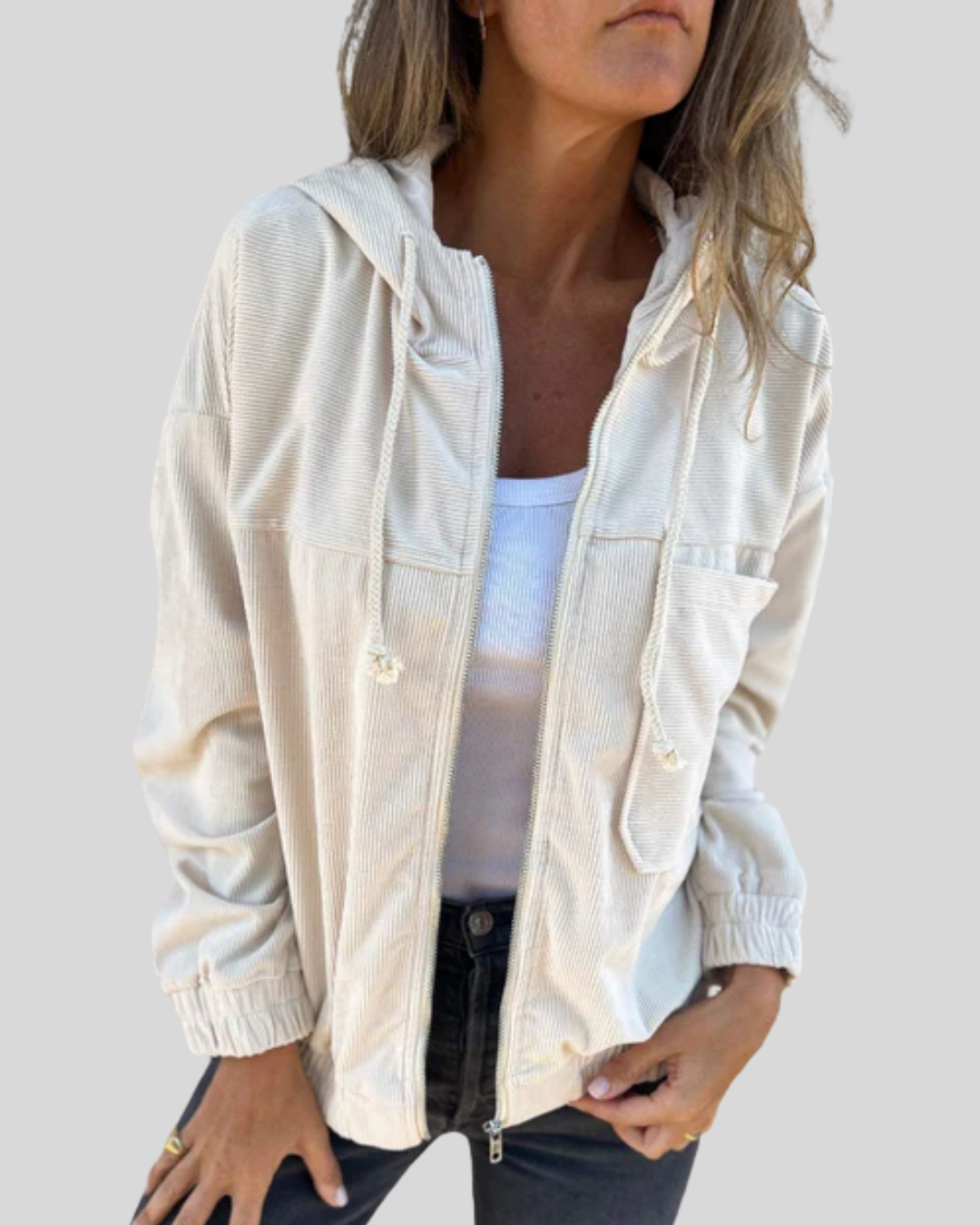 June | Mabel | Soft Zip-Up Vest