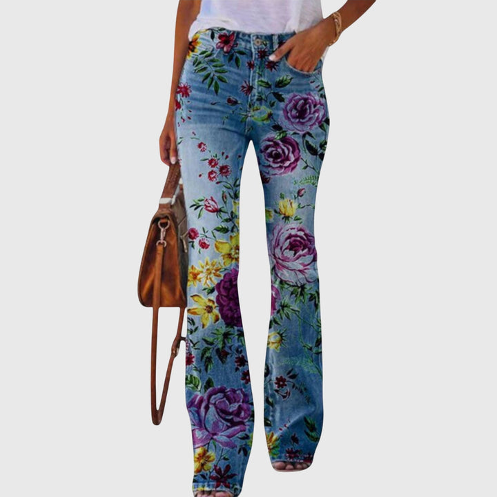 June | Floral Print Pants