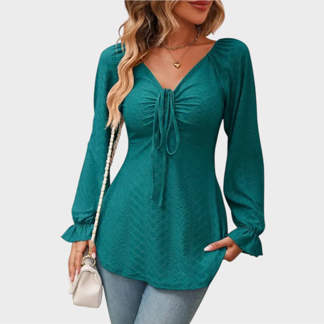 Melina | Blouse with Lace Detail
