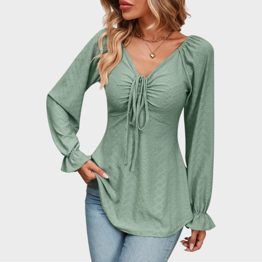 Melina | Blouse with Lace Detail