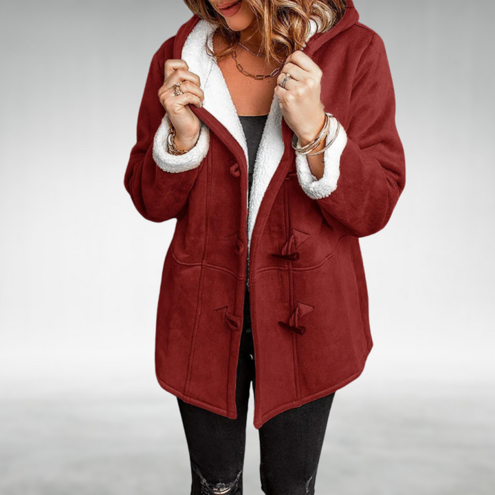 June | Claire™ | Refined Fleece-Lined Winter Coat