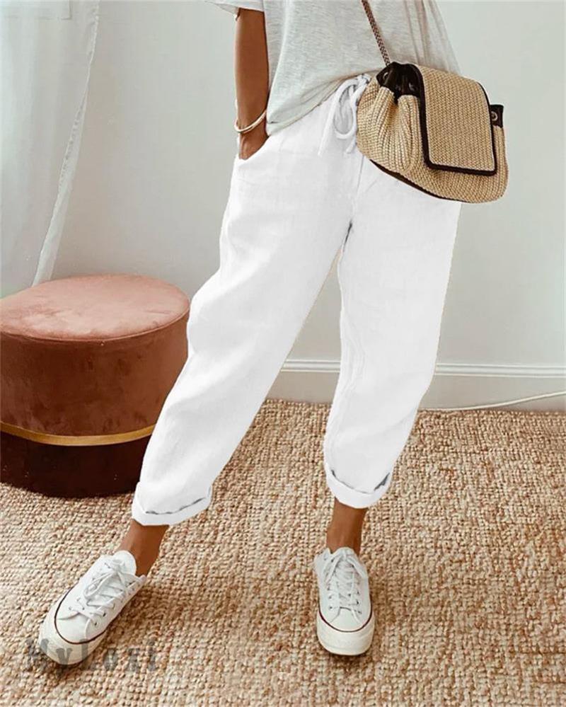 Casvinea | Casual Relaxed Trousers