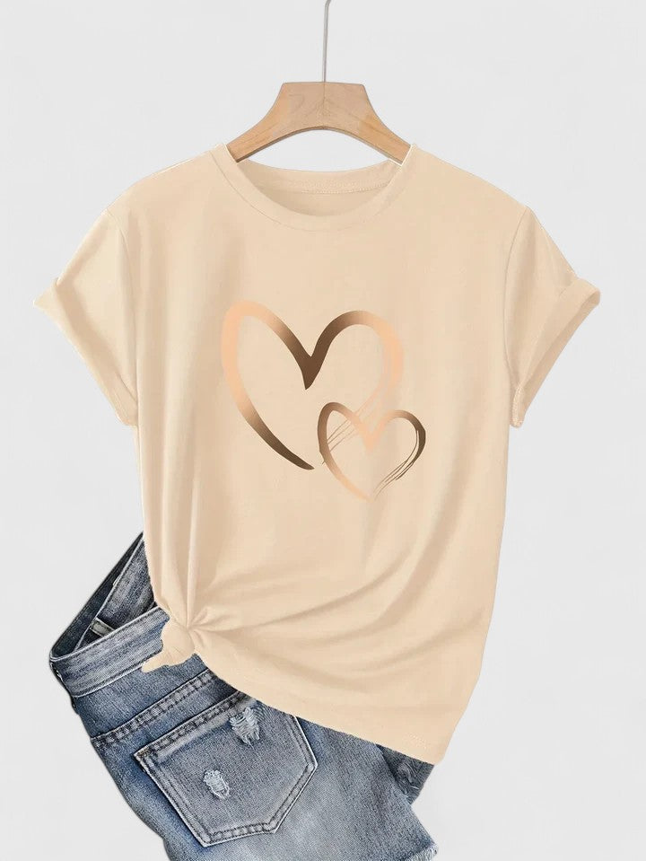 June | Comfortable Short Sleeve T-Shirt