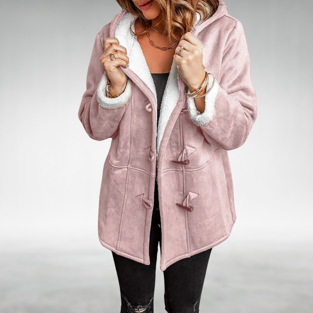 June | Claire™ | Refined Fleece-Lined Winter Coat