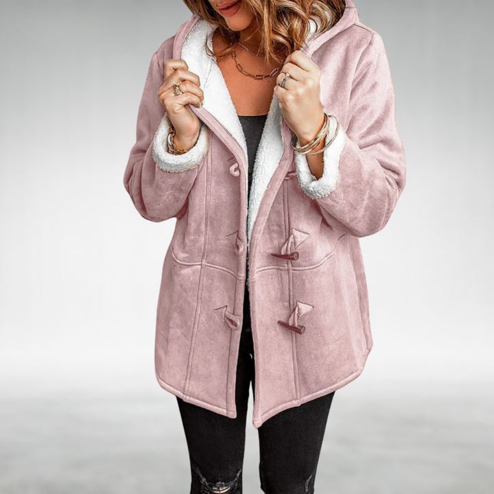 June | Claire™ | Refined Fleece-Lined Winter Coat
