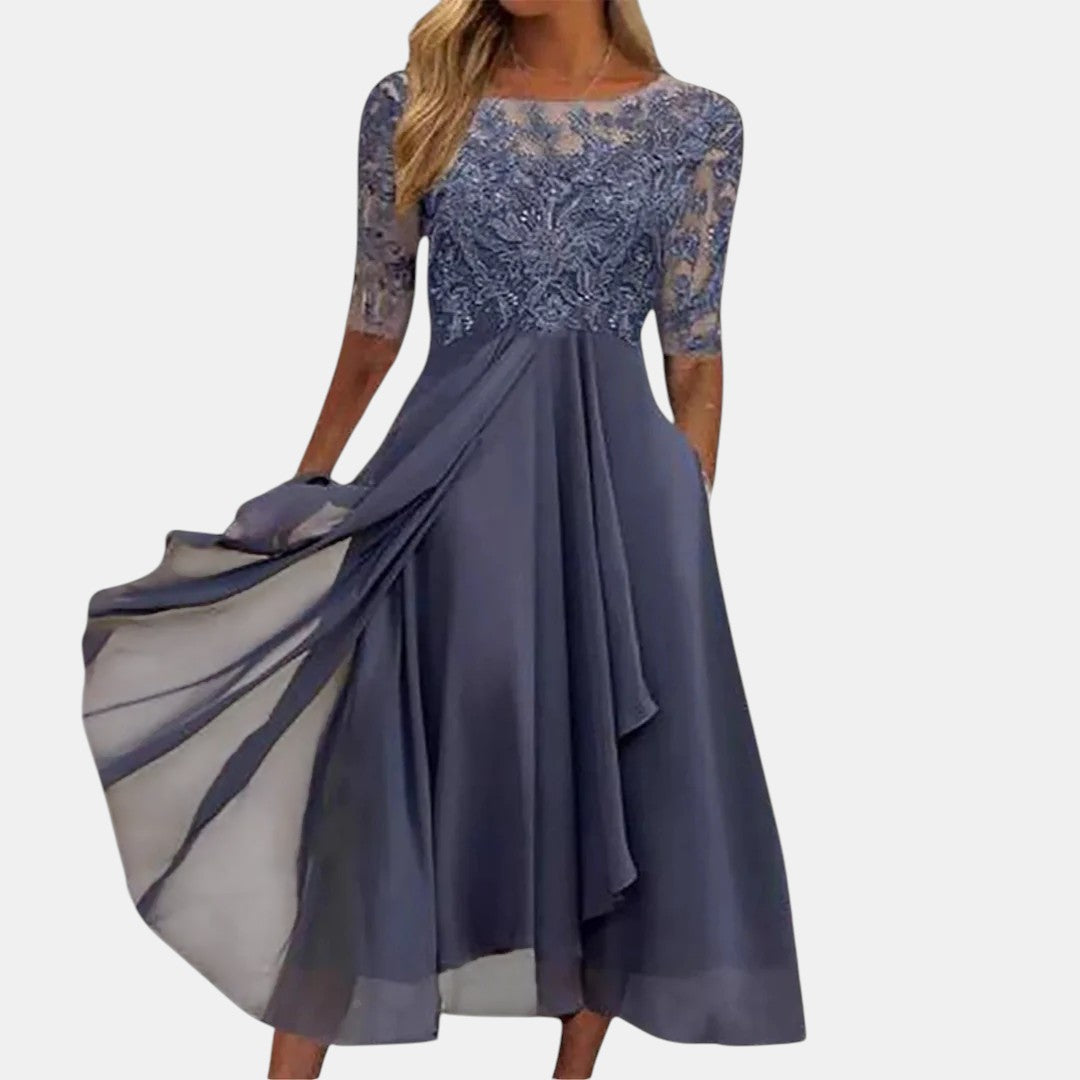 Elisa™ | Elegant Lace Dress