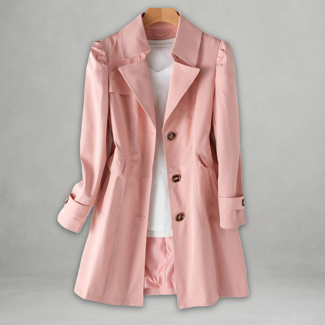 June | Jamie | Elegant Autumn Trench Coat