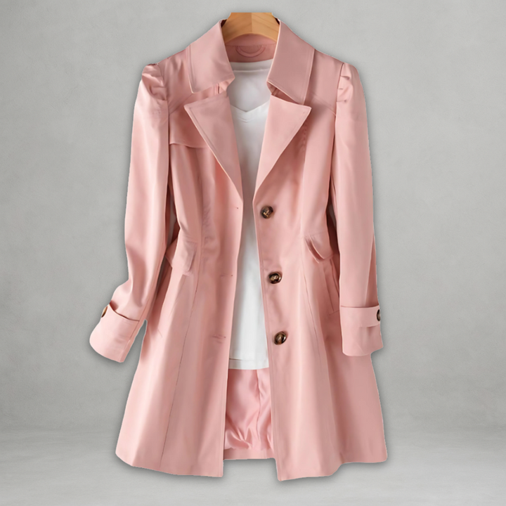June | Jamie | Elegant Autumn Trench Coat