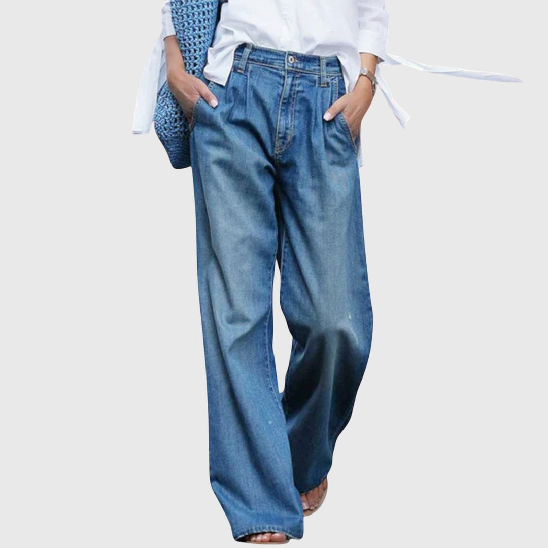June | High-Quality Wide-Leg Jeans