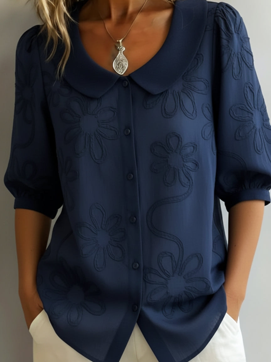 Serena | Bloom Button Blouse
