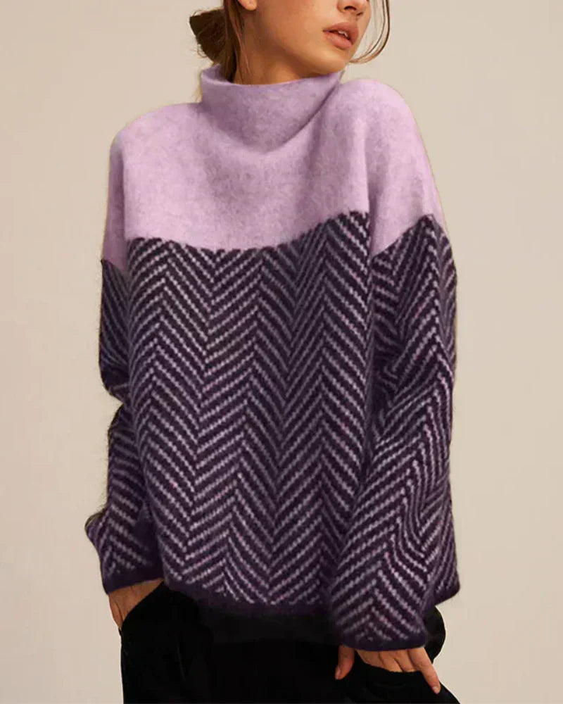 June | Norah | Cotton Turtleneck Sweater