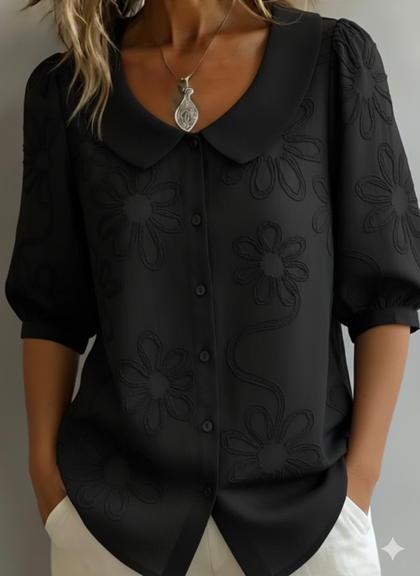 Serena | Bloom Button Blouse