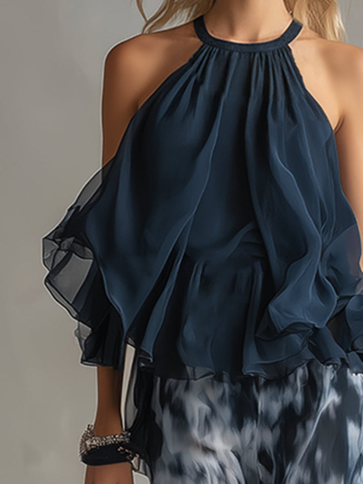 Elise | Effortless Chiffon 2-Piece Set