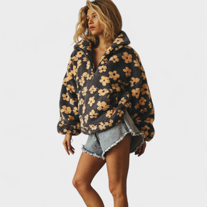 Daisy | Bloom fleece pullover