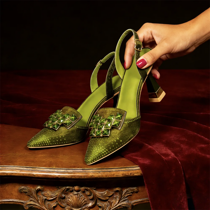 Eloria Gem Kitten Heels