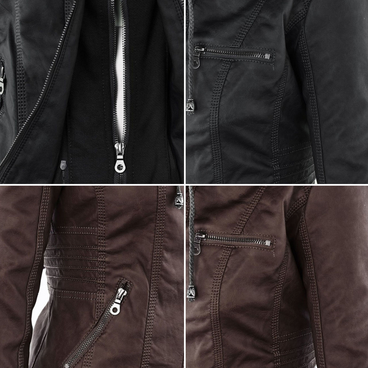 June | SOPHIE - Durable and Elegant Leather Jacket