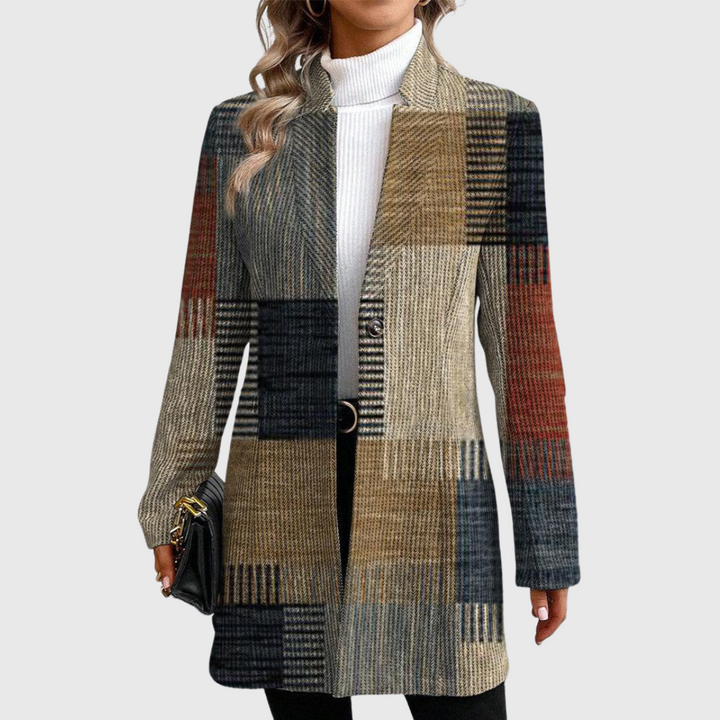 June | Jill | Elegant Patterned Blazer