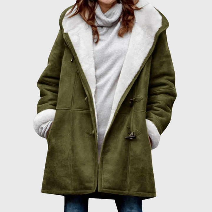 June | Jae | Warm Suede Fleece Fall Jacket