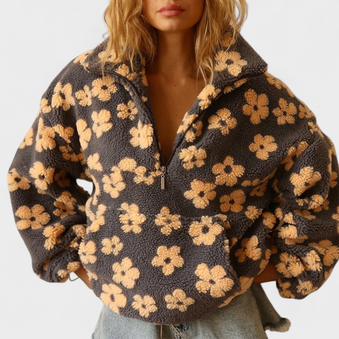 Daisy | Bloom fleece pullover