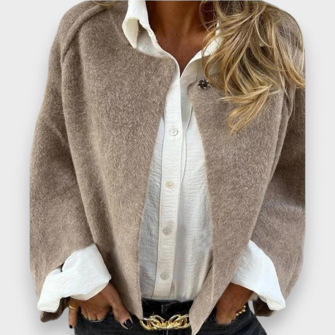 Annie | Short Jacket with Elegant Flared Sleeves