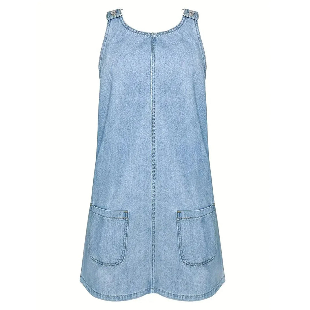 Beatrice | Relaxed Denim-Look Dress