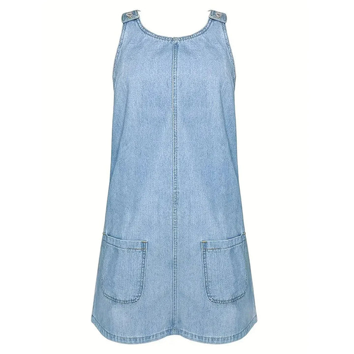 Beatrice | Relaxed Denim-Look Dress