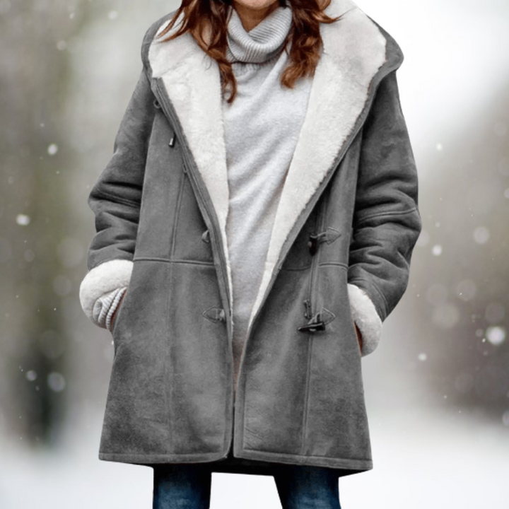 June | Jae | Warm Suede Fleece Fall Jacket