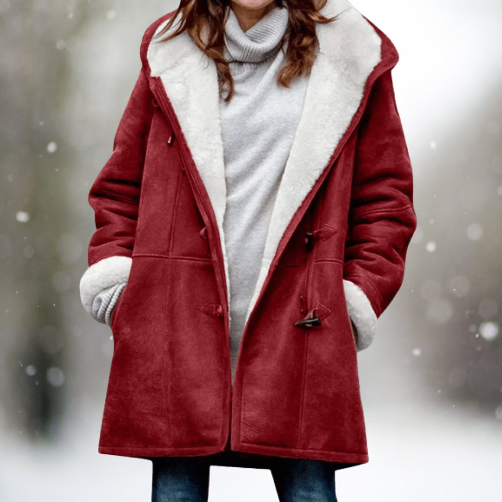 June | Jae | Warm Suede Fleece Fall Jacket