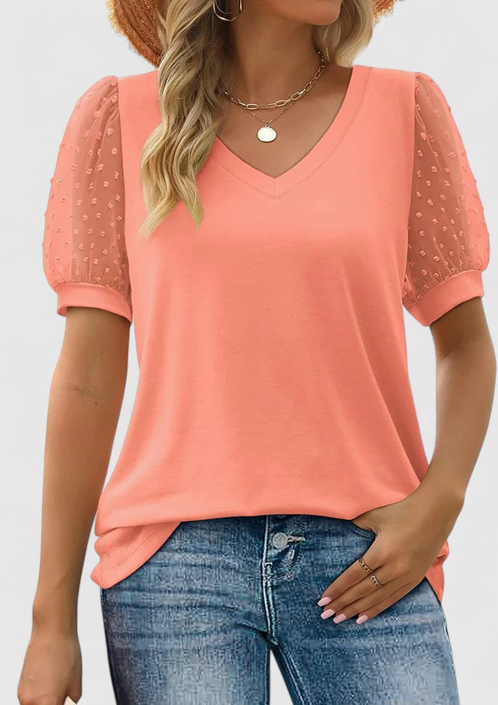 June | Comfortable V-Neck Top