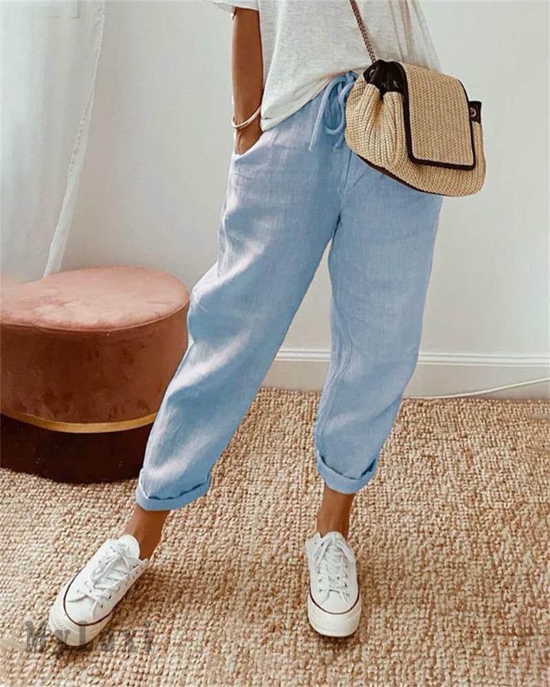 Casvinea | Casual Relaxed Trousers