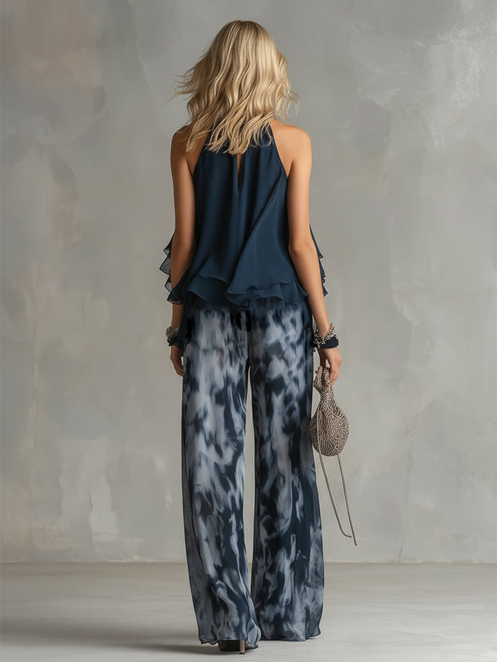 Elise | Effortless Chiffon 2-Piece Set