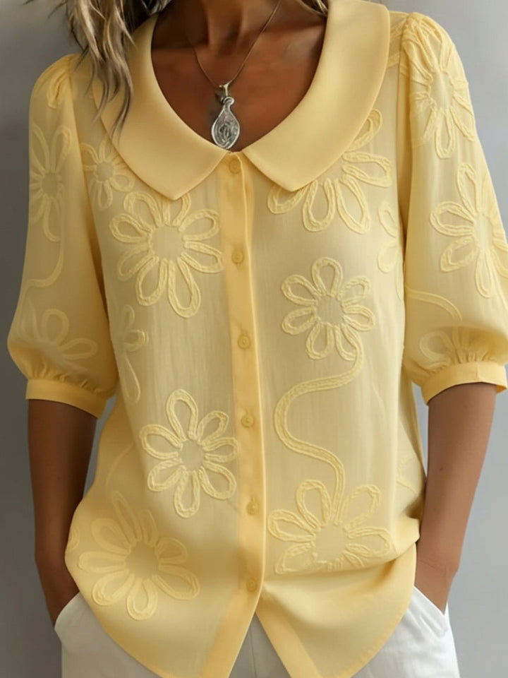 Serena | Bloom Button Blouse