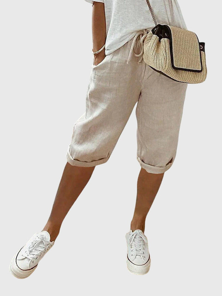 June | Elegant Paisley Pants