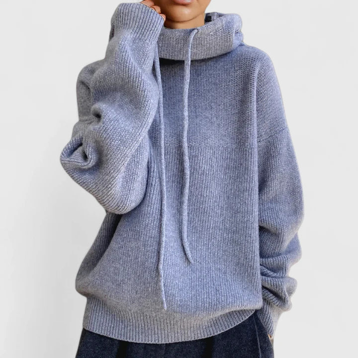 June | Marie | Cozy Knit Hoodie