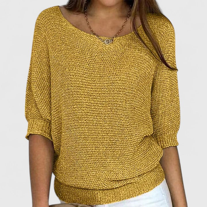 June | Rachel | Effortless Knit Pullover