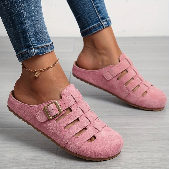 Tracey | Casual Comfort Slip-On Mule Sandals