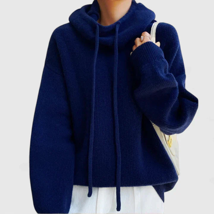 June | Marie | Cozy Knit Hoodie