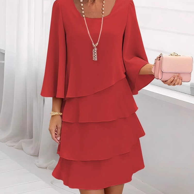 Amélie™ | Elegant Layered Flow Dress
